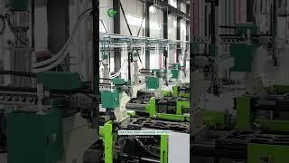 Centralized feeding system for material handling | Injection molding production