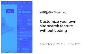 Customize your own site search feature without coding