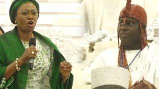 HEAR WHAT FIRST LADY OLUREMI TINUBU SAYS ABOUT WHAT IS HAPPEN IN NIGERIA AT OONI OF IFE 50TH YEAR