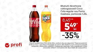 La Profi găsești o mulțime de oferte! Acum ai Coca-Cola regular / Fanta si Rexon la un pret special