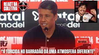 "A TORCIDA MAIS UMA VEZ FEZ UM SHOW À PARTE" I REACT COLETIVA CARPINI I VITÓRIA 2X1 FLUMINENSE