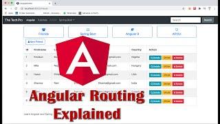 Angular Routing Clearly Explained with Example for Beginners