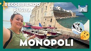 MONOPOLI | Visita obligada del sur de Italia    Qué ver y por qué se llama así ?