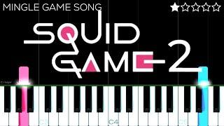 Squid Game Season 2 - Mingle Game Song | EASY Piano Tutorial