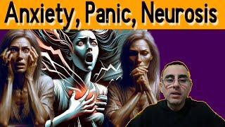 Anxiety Disorder, Panic attack and Neurosis: symptoms, causes  and  treatment