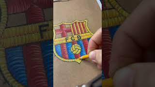  Our crest  IG: @colorfyjr #shorts #fcbarcelona