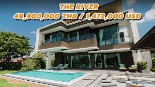 House Virtual Tour EP.87 - The River บ้านเดี่ยวหรูริมน้ำ เพียง 8 ยูนิต บนทำเลบางนา กม.26 จาก Sansiri