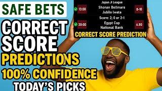 "Today Correctscore Match Predictions: Get Ahead of the Game!"