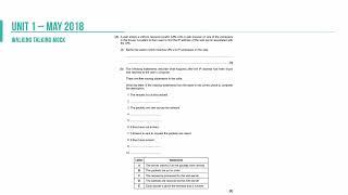 OCR GCSE Computer Science (J277) - Unit 1 Computer Systems - May 2018 Exam Walkthrough