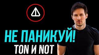 ТОНКОИН И НОТКОИН! Павел Дуров задержан!! Что будет с NOT и TON!