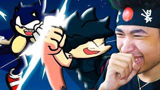 YOU NEED TO CHECK THIS OUT [ Dark Sonic Vs BF Blitz Fight ]