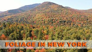 Beautiful Foliage in Upstate New York | Best of Fall 2023 | New York [4K]