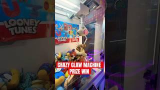 Can I WIN a Claw Machine PRIZE for ONLY $1? #shorts