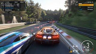 Lamborghini Revuelto With Fire Spitting Nostrils in S-Class (Forza Motorsport)