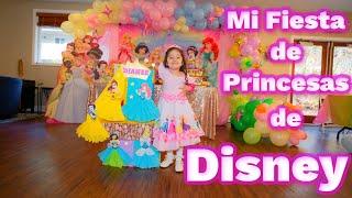 NIÑOS ROMPIENDO PIÑATA DE PRINCESAS DE DISNEY | Fiesta de Dianee