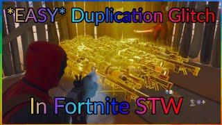 *SOLO* Duplication Glitch In Fortnite STW - stw duplication glitch - how to dupe in stw - easy dupe
