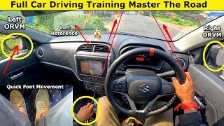 Part 10 | Complete Driving Training & LEFT RIGHT Side Judgement in Car | Road judgement in Car