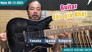 Guitar điện đấu giá Nhật - Ibanez Yamaha Schecter hay và đẹp | Ngày 06-12-2024 | Amigos Guitars Shop