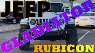 2021 Jeep Rubicon Gladiator  |  3.6L V6  |  285 HP  |  260 Lb-Ft  |  8-Speed Auto  |  4WD