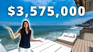 Inside a $3.6 Million Malibu Ocean Front | Luxury Home Tours