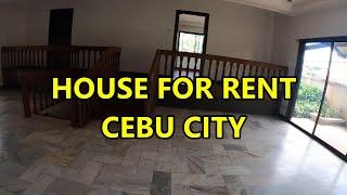 HOUSE FOR RENT, CEBU CITY!  COOL BASEMENT & LARGE LOT!