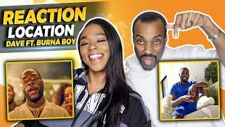 AMERICANS REACT TO UK RAP_DAVE FT. BURNA BOY "LOCATION" | FIRE A$$ VIBE... 