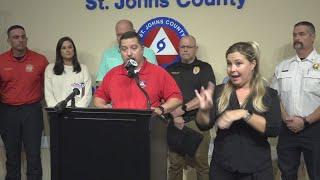 Mandatory evacuation orders issued for parts of St. Johns County