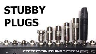 Stubby 1/4" Plugs