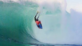 Bodyboarding A Massive Reef Slab In Competition Is Back | Shark Island Challenge 2024