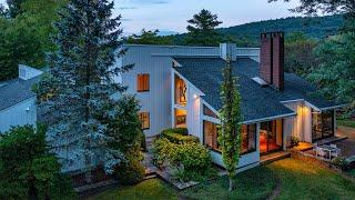 Touring a $5,500,000 New England Mid-Century Modern Home