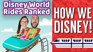 Ranking Disney World Rides | Disney Rides Ranked | Adults in Disney | Best Rides at Disney World