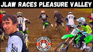 RIDE ALONG - Jlaw Races the Travis Pastrana Pro Challenge at Pleasure Valley MX