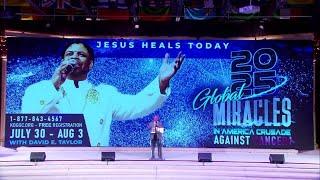 Crusade Against Cancer Updates with David E. Taylor - Jesus Heals Today!