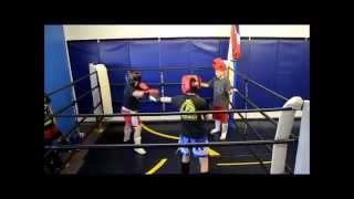 Sister and Brother Miya and Ringo Muay Thai Sparring