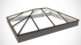 Korniche Aluminium Roof Lantern