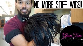 How to Soften a Stiff Old Wig!