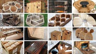 100 ideas of wooden products: Wooden pieces for make money