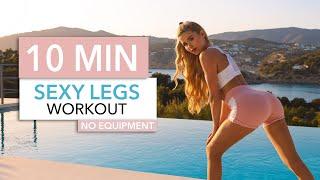 10 MIN SEXY LEGS - this will make you SHAKE! for booty, calves, inner + outer thighs