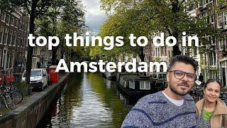 We dove into Amsterdam's incredible food scene and explored every must-see spot!