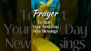 Prayer to start your new day and new blessings!️️by @the_house_of_prayers