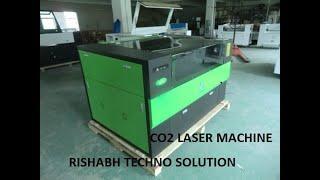 CO2 LASER MACHINE  FOR MDF / ACRYLIC / LEATHER / FABRIC ENGRAVING AND CUTTING