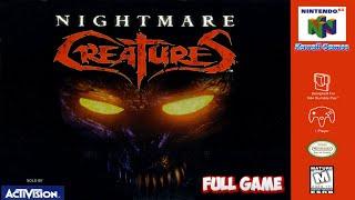 Nightmare Creatures [N64] Longplay Gameplay Walkthrough Full Movie Game