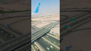 Dubai airport landing