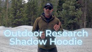 Outdoor Research Shadow Insulated Hoodie - Sean Sewell of Engearment.com