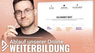 Wie läuft eine Online Weiterbildung bei DISTART ab?