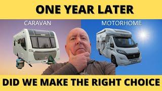 DID WE MAKE THE RIGHT CHOICE switching from a MOTORHOME to a CARAVAN ?