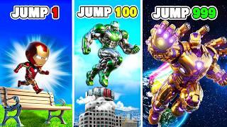 IRON MAN Upgrades with Every Jump