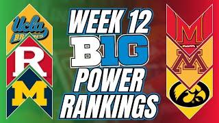 Big Ten Football SHOCKERS Spark Debate in Week 12 Power Rankings