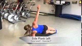 Side Plank Left - Core Level 1 - Exercise 7