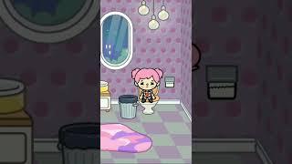 the girl was scared#tocaboca #tocalife #tocalifeworld#gaming #shorts